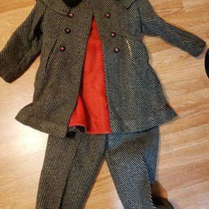 Vintage 60's Little Girl Coat/Pants 6X